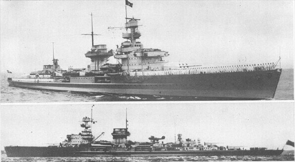 109-Легкий крейсер Нюрнберг